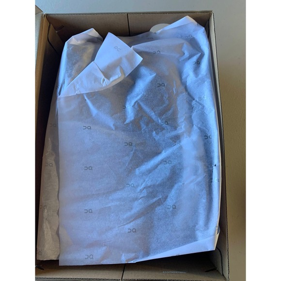 On Cloud 5 Womens Running Shoes Black White 3WF10060299 Size 10.5 New In Box - Picture 6 of 8